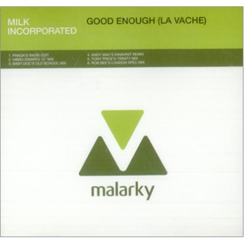 Milk Inc. Good Enough (La Vache) CD single (CD5 / 5") UK M.IC5GO426110