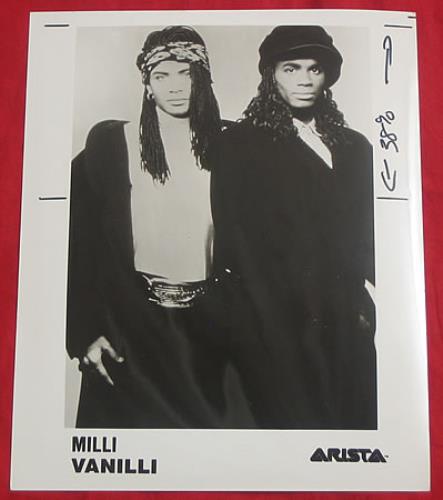 Milli Vanilli Publicity Photograph photograph UK MLIPHPU408087
