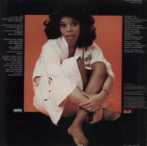 Millie Jackson Feelin' Bitchy vinyl LP album (LP record) UK MLJLPFE542972