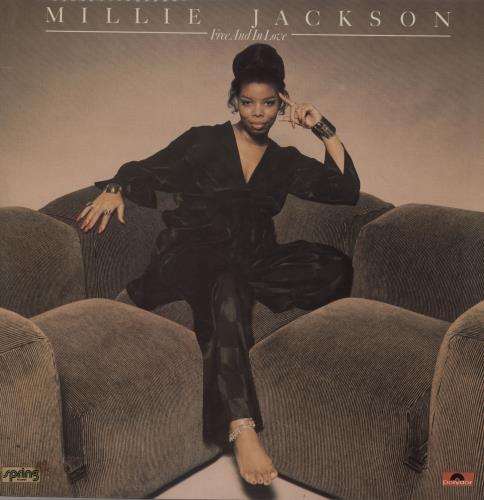 Millie Jackson Free And In Love vinyl LP album (LP record) UK MLJLPFR375009