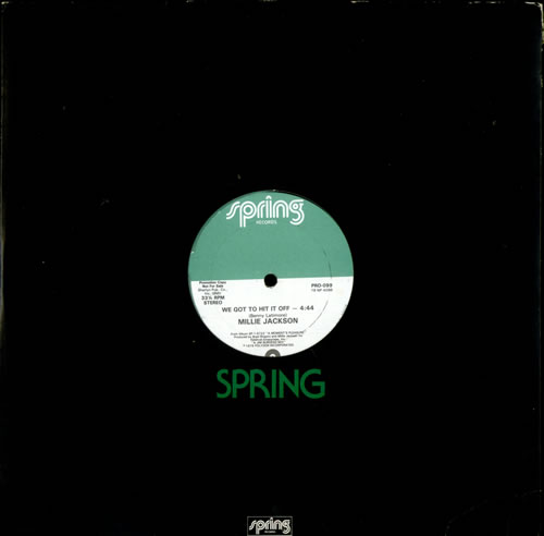 Millie Jackson We Got To Hit It Off 12" vinyl single (12 inch record / Maxi-single) US MLJ12WE512488