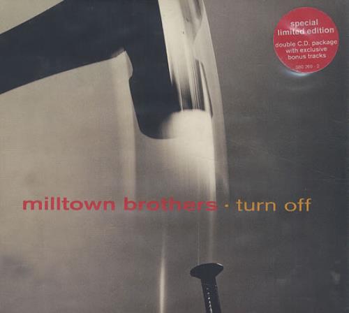 Milltown Brothers Turn Off - Cd1 CD single (CD5 / 5") UK MILC5TU120962