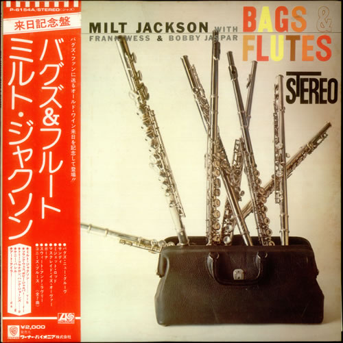 Milt Jackson Bags & Flutes vinyl LP album (LP record) Japanese MJ1LPBA541486