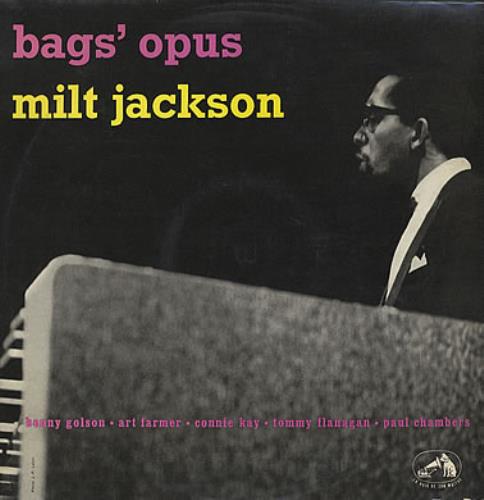 Milt Jackson Bags' Opus vinyl LP album (LP record) French MJ1LPBA374044