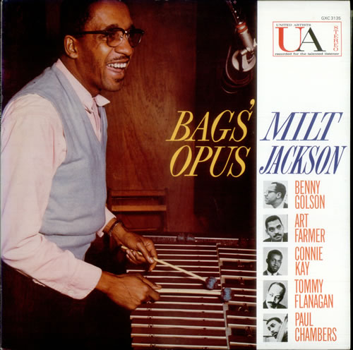 Milt Jackson Bags' Opus vinyl LP album (LP record) Japanese MJ1LPBA533959
