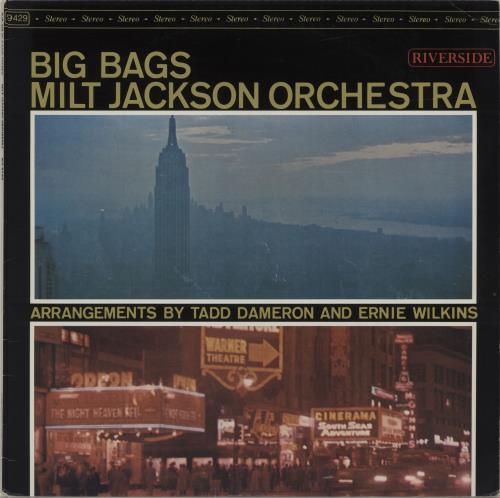 Milt Jackson Big Bags vinyl LP album (LP record) US MJ1LPBI677771