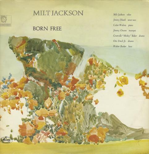 Milt Jackson Born Free vinyl LP album (LP record) UK MJ1LPBO361353