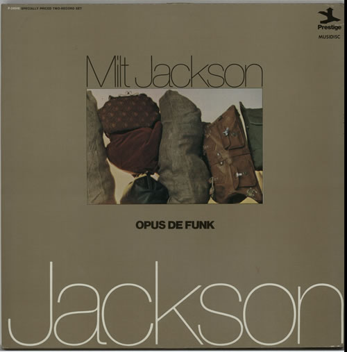 Milt Jackson Opus De Funk 2-LP vinyl record set (Double LP Album) French MJ12LOP633900