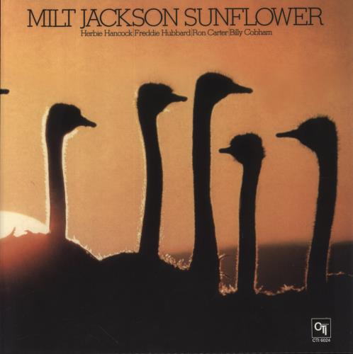 Milt Jackson Sunflower vinyl LP album (LP record) UK MJ1LPSU863356