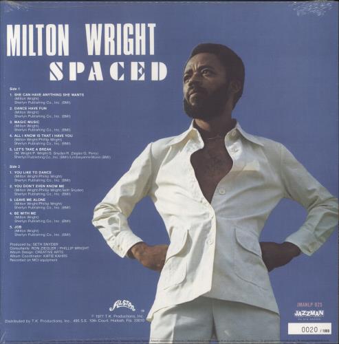 Milton Wright Spaced - Sealed vinyl LP album (LP record) UK 0N4LPSP853385