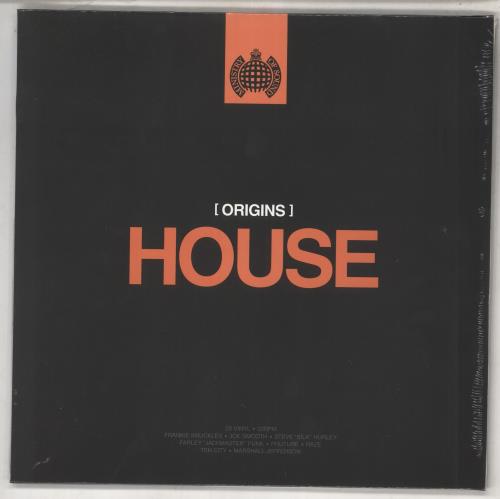Ministry Of Sound [Origins] House 2-LP vinyl record set (Double LP Album) UK MIZ2LOR735712