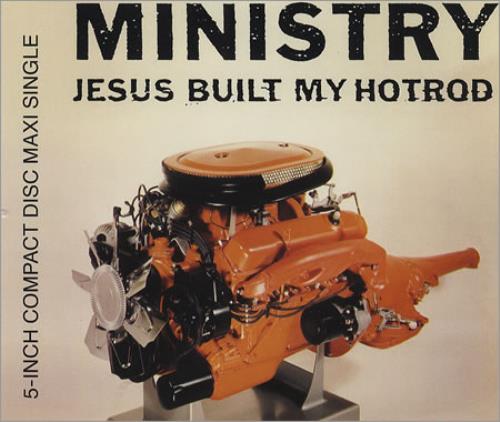 Ministry Jesus Built My Hotrod CD single (CD5 / 5") German MINC5JE03595