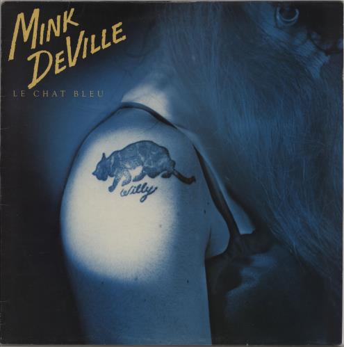 Mink DeVille Le Chat Bleu - Factory Sample vinyl LP album (LP record) UK MVLLPLE754015