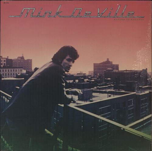 Mink DeVille Return To Magenta - Factory sample sticker vinyl LP album (LP record) US MVLLPRE754051