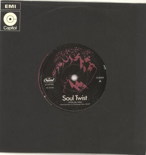 Mink DeVille Soul Twist - Pink 7" vinyl single (7 inch record / 45) UK MVL07SO689174
