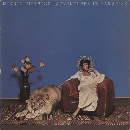 Minnie Riperton Adventures In Paradise vinyl LP album (LP record) Japanese MNRLPAD873922