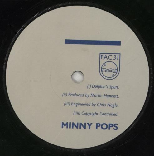 Minny Pops Dolphin's Spurt 7" vinyl single (7 inch record / 45) UK MNY07DO129511