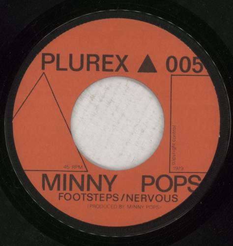 Minny Pops Footsteps 7" vinyl single (7 inch record / 45) Dutch MNY07FO886810
