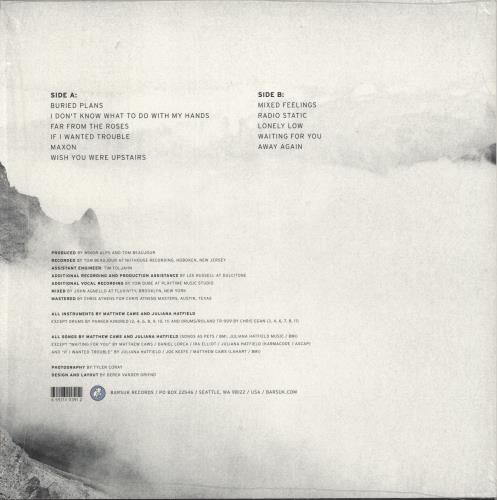 Minor Alps Get There - Hype Stickered Shrink vinyl LP album (LP record) US 96-LPGE874729