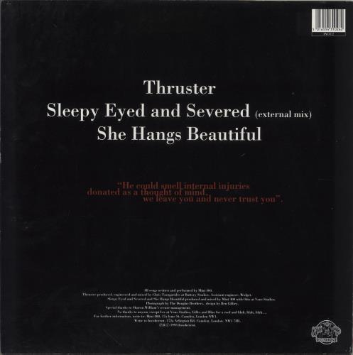 Mint 400 Thruster 12" vinyl single (12 inch record / Maxi-single) UK MXQ12TH621730