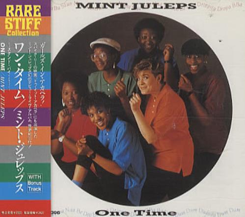 Mint Juleps One Time CD album (CDLP) Japanese MNTCDON334146