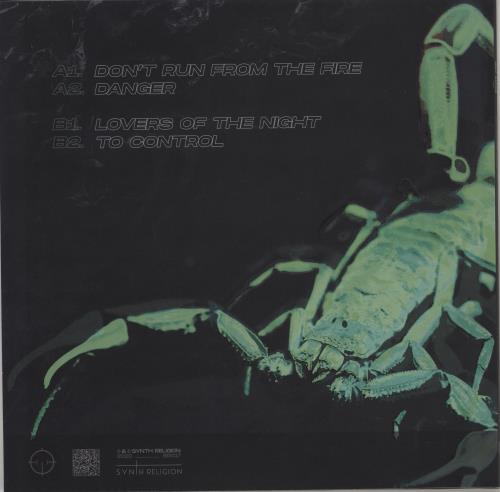 Minuit Machine Don't Run From The Fire - Green Marble 12" vinyl single (12 inch record / Maxi-single) French 3K512DO766785