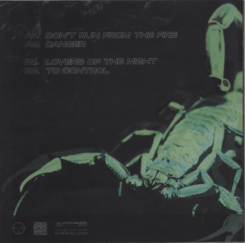 Minuit Machine Dont Run From The Fire - Transparent Green Marble Vinyl 12" vinyl single (12 inch record / Maxi-single) French 3K512DO766784