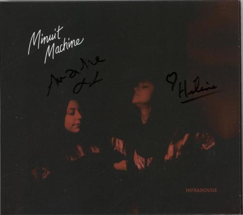 Minuit Machine Infraroughe - Autographed CD album (CDLP) French 3K5CDIN765933