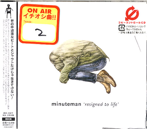 Minuteman Resigned To Life - Sealed CD album (CDLP) Japanese M/MCDRE618247