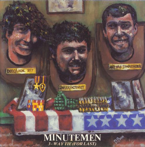 Minutemen 3-Way Tie (For Last) vinyl LP album (LP record) US MK6LPWA828922