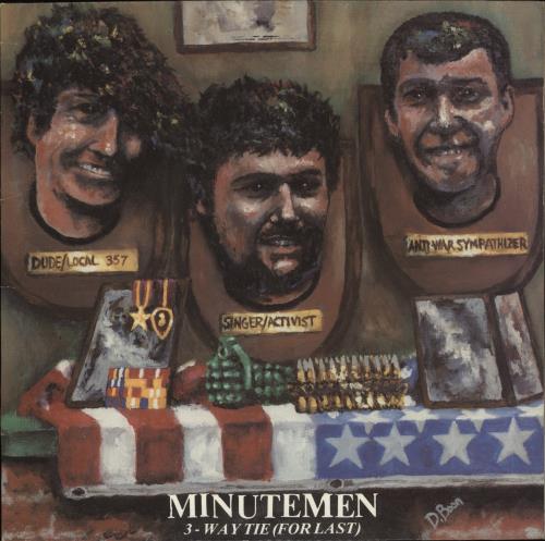 Minutemen 3-Way Tie [For Last] vinyl LP album (LP record) US MK6LPWA870713