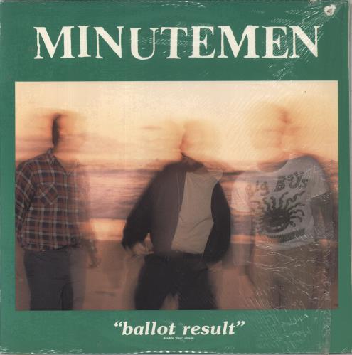 Minutemen Ballot Result - Open Shrink 2-LP vinyl record set (Double LP Album) US MK62LBA826592