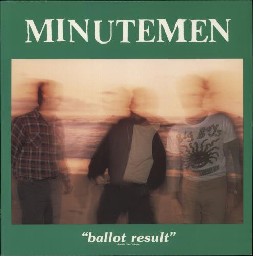 Minutemen Ballot Result 2-LP vinyl record set (Double LP Album) US MK62LBA874152