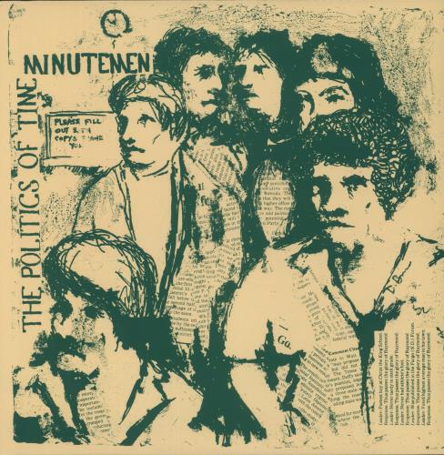 Minutemen The Politics Of Time vinyl LP album (LP record) US MK6LPTH874159