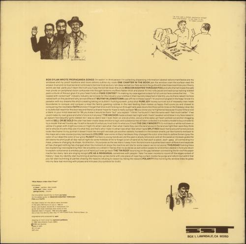 Minutemen What Makes A Man Start Fires? vinyl LP album (LP record) US MK6LPWH870724