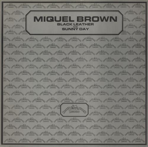 Miquel Brown Black Leather 12" vinyl single (12 inch record / Maxi-single) UK MIQ12BL671273