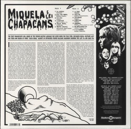 Miquela E Lei Chapacans Miquela E Lei Chapacans vinyl LP album (LP record) UK 856LPMI856997