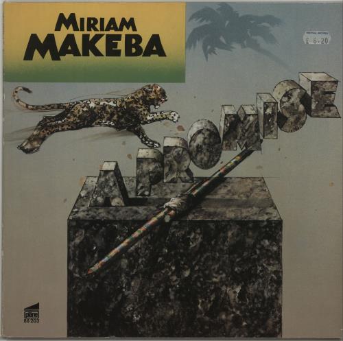 Miriam Makeba A Promise vinyl LP album (LP record) German 4MMLPAP674618