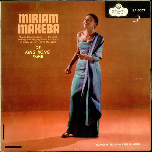 Miriam Makeba Miriam Makeba - 1st vinyl LP album (LP record) South African 4MMLPMI529992