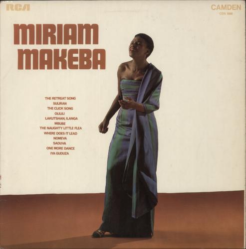 Miriam Makeba Miriam Makeba vinyl LP album (LP record) UK 4MMLPMI876035