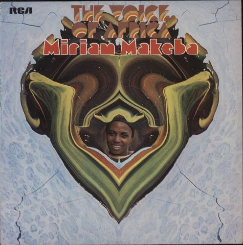 Miriam Makeba The Voice Of Africa vinyl LP album (LP record) German 4MMLPTH876029