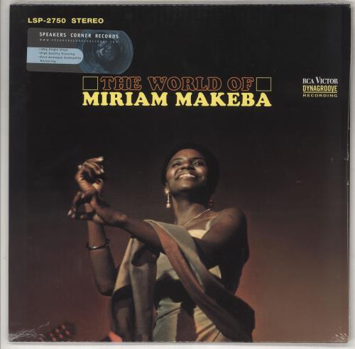 Miriam Makeba The World Of vinyl LP album (LP record) Dutch 4MMLPTH735794