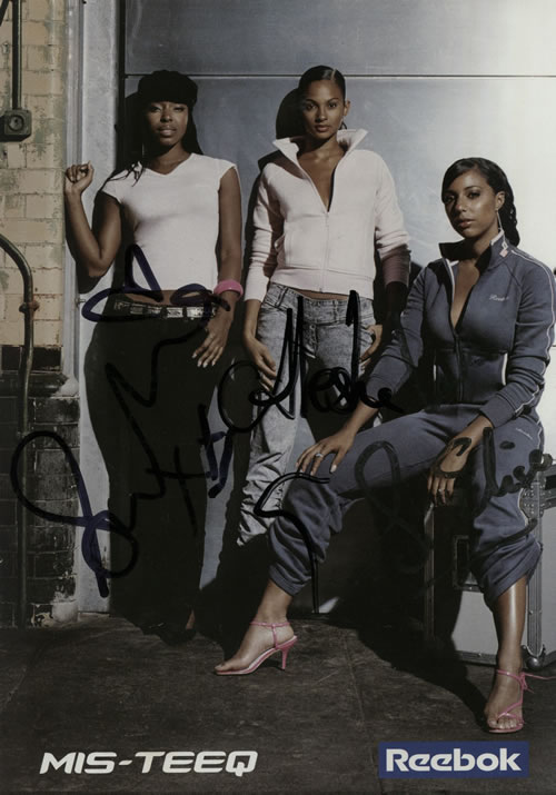 Mis-Teeq Autographed Publicity Photograph photograph UK M/SPHAU575010