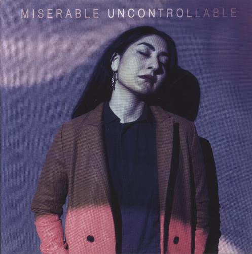 Miserable Uncontrollable - Clear with Pink Splatter Vinyl vinyl LP album (LP record) US 8I7LPUN857473