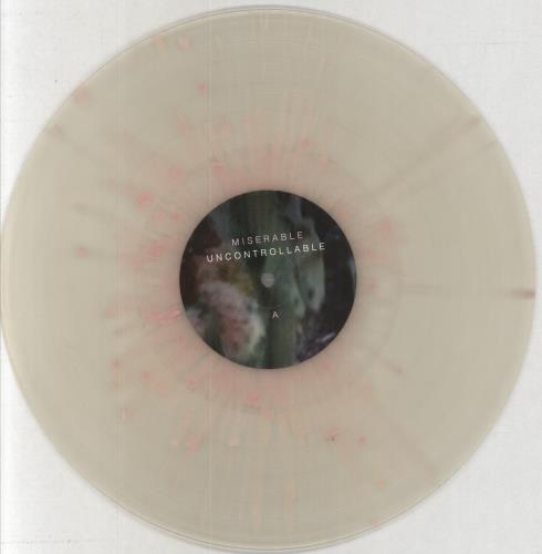 Miserable Uncontrollable - Clear with Pink Splatter Vinyl vinyl LP album (LP record) US 8I7LPUN857473