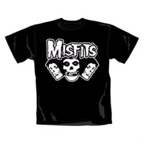 Misfits 3 Skulls T-Shirt - Large t-shirt UK MFTTSSK372784
