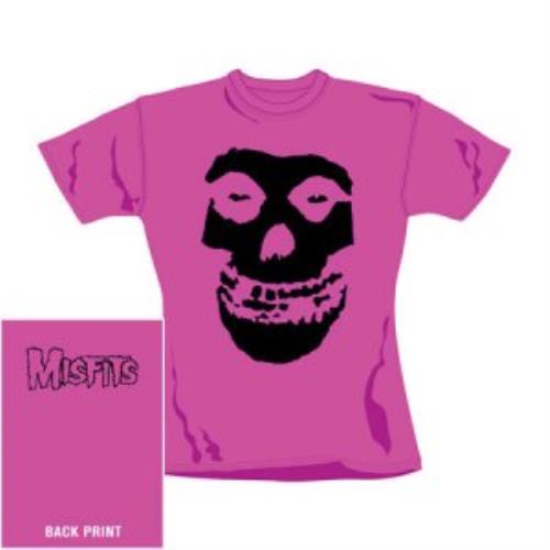 Misfits Black Skull Skinny Fit T-Shirt - Medium t-shirt UK MFTTSBL372797