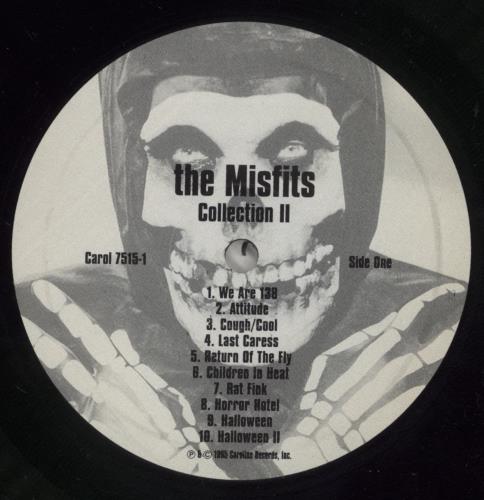 Misfits Collection II - 180g vinyl LP album (LP record) US MFTLPCO867510