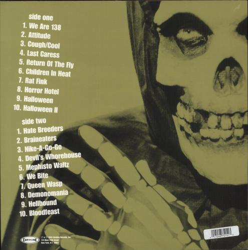 Misfits Collection II - 180g vinyl LP album (LP record) US MFTLPCO867510