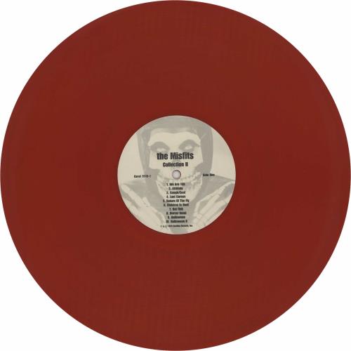 Misfits Collection II - Red vinyl vinyl LP album (LP record) US MFTLPCO751349
